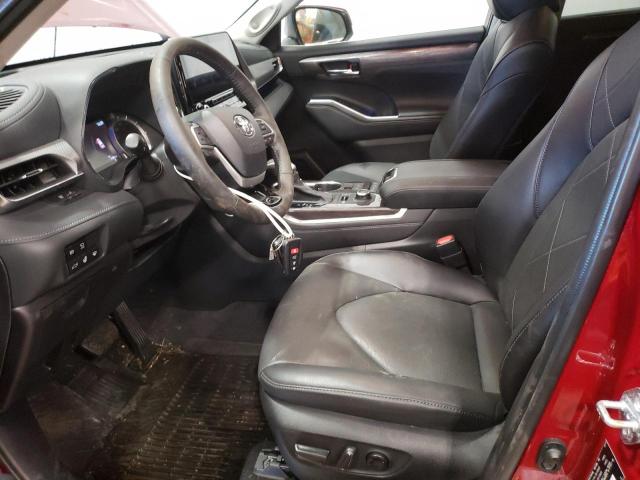 Photo 7 from auction – 2022 TOYOTA HIGHLANDER with VIN 5TDFZRBH5NS176540