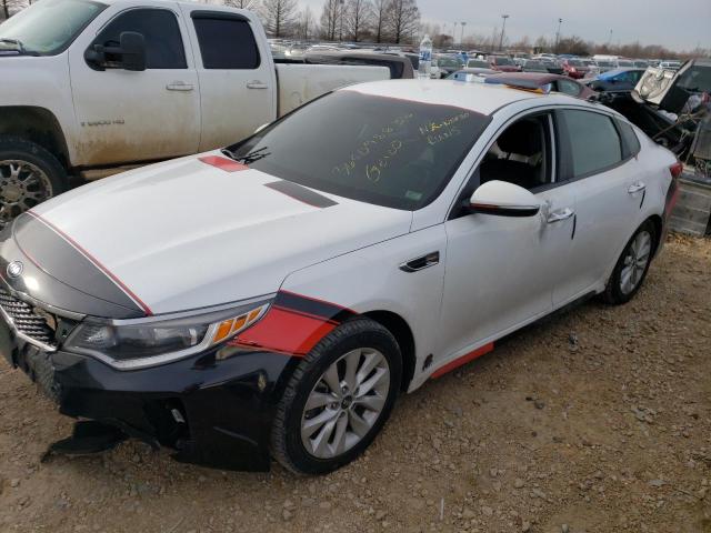 KIA OPTIMA LX 2018 with VIN 5XXGT4L33JG187849 - Photo from auction