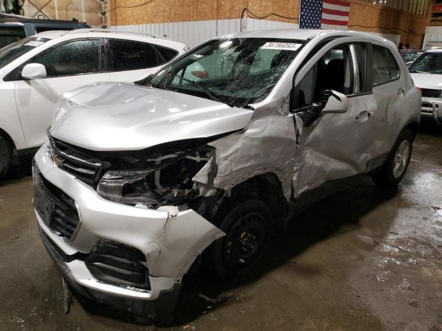 CHEVROLET TRAX LS 2018 with VIN 3GNCJNSB0JL215301 - Photo from auction