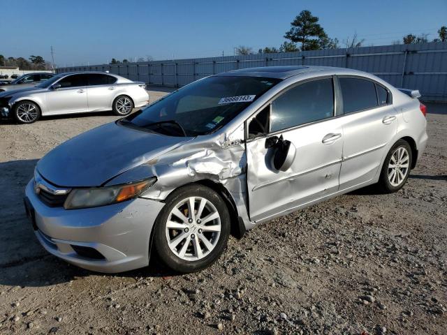 HONDA CIVIC EX 2012 с VIN 2HGFB2F84CH326138 - Фото с аукциона