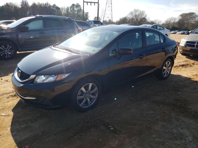 HONDA CIVIC LX 2014 with VIN 19XFB2F58EE065888 - Photo from auction