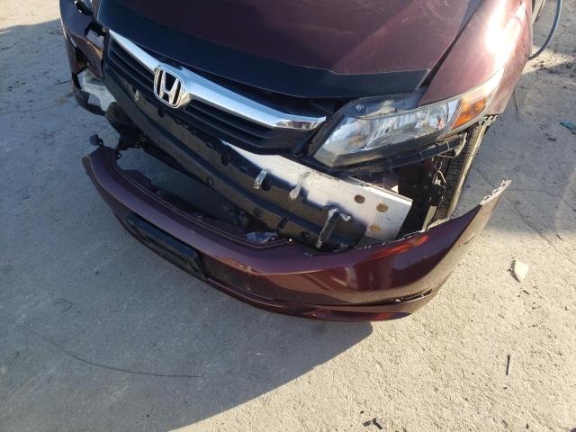 Photo 12 from auction – 2012 HONDA CIVIC EX with VIN 19XFB2F88CE065784
