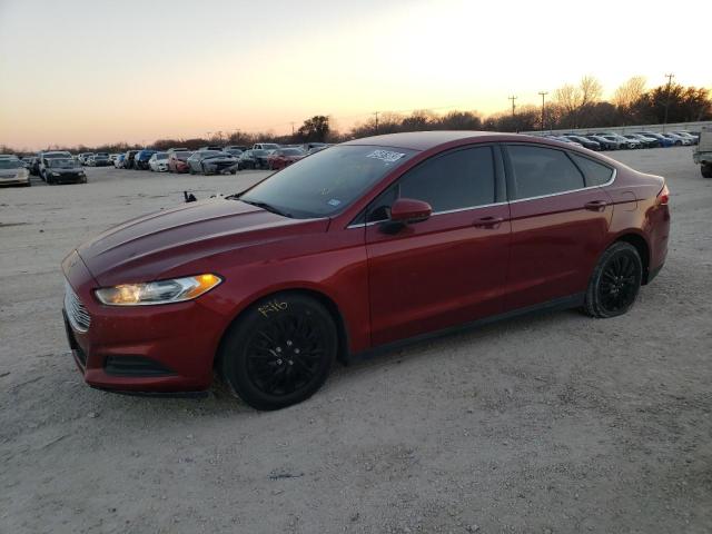 FORD FUSION S 2014 with VIN 1FA6P0G74E5393137 - Photo from auction