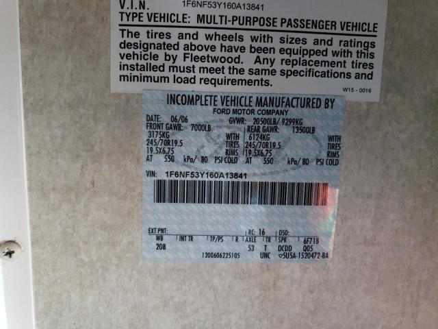 Photo 10 from auction – 2007 FLEE RV with VIN 1F6NF53Y160A13841