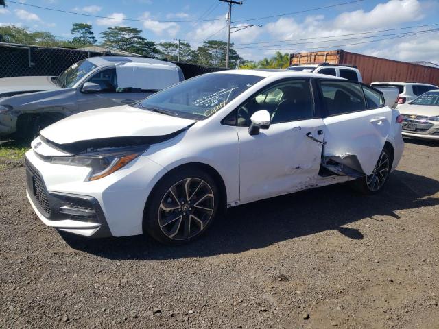 TOYOTA COROLLA SE 2022 with VIN JTDP4MCE2N3512379 - Photo from auction