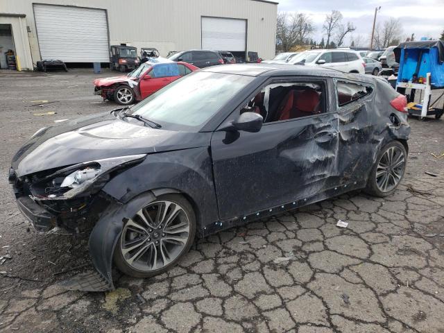 HYUNDAI VELOSTER T 2017 with VIN KMHTC6AE2HU318302 - Photo from auction
