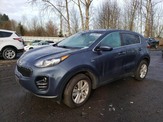 KIA SPORTAGE L 2017 with VIN KNDPMCAC1H7300534 - Photo from auction