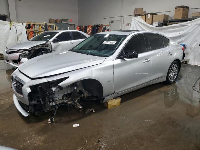 INFINITI Q50 PREMIU 2016 with VIN JN1EV7AR7GM340202 - Photo from auction