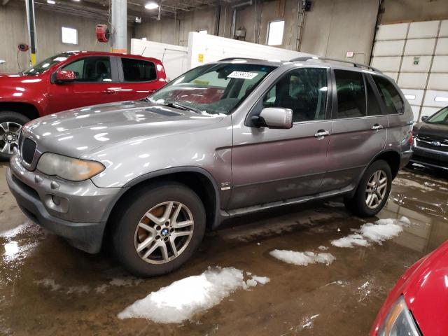 BMW X5 3.0I 2005 with VIN 5UXFA13575LY17684 - Photo from auction
