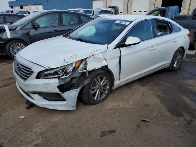 HYUNDAI SONATA SE 2016 with VIN 5NPE24AF6GH388259 - Photo from auction