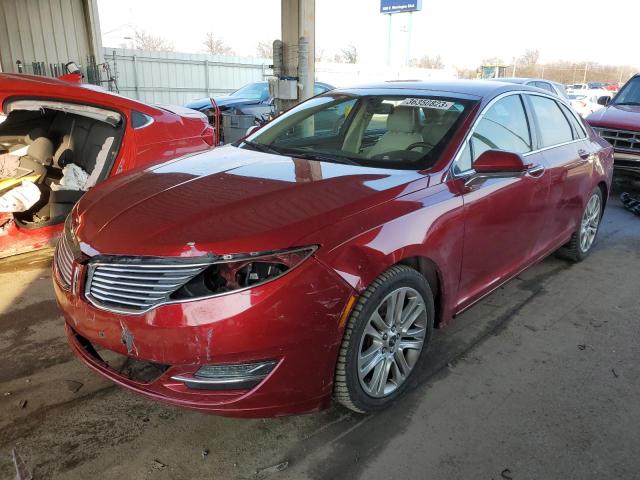 LINCOLN MKZ 2016 with VIN 3LN6L2G97GR612137 - Photo from auction