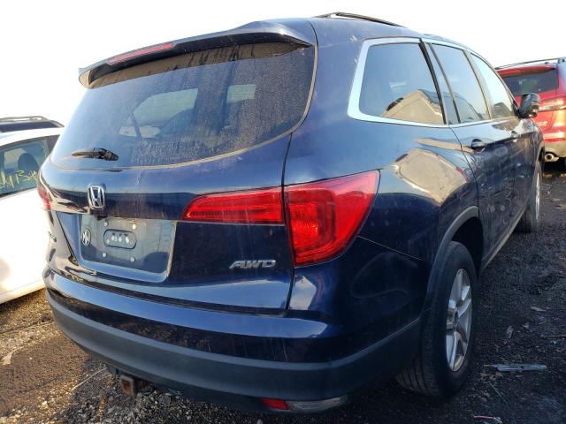 Photo 3 from auction – 2016 HONDA PILOT EXL with VIN 5FNYF6H58GB045123