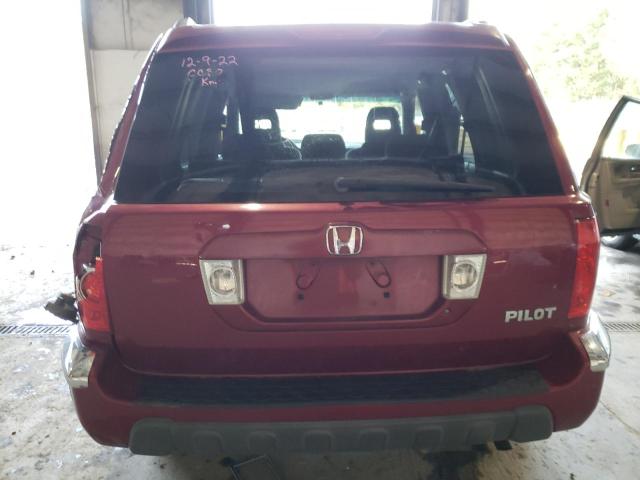 Photo 6 from auction – 2003 HONDA PILOT EX with VIN 2HKYF184X3H582520