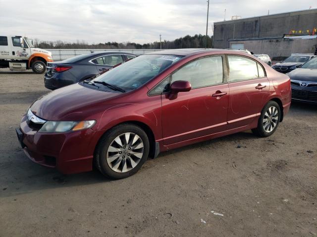 HONDA CIVIC EX 2010 with VIN 19XFA1F85AE030422 - Photo from auction