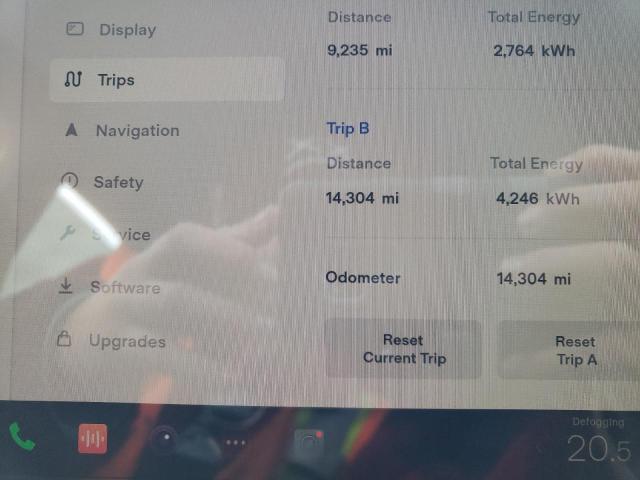 Photo 9 from auction – 2022 TESLA MODEL Y with VIN 7SAYGDEEXNF455606