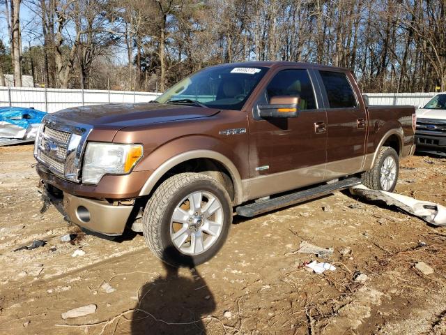 FORD F150 SUPER 2011 with VIN 1FTFW1ET4BFB28405 - Photo from auction