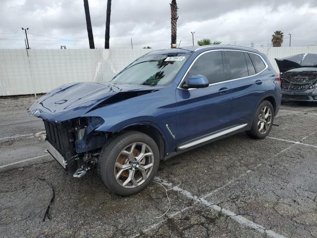 BMW X3 SDRIVE3 2021 with VIN 5UXTY3C04M9H69784 - Photo from auction