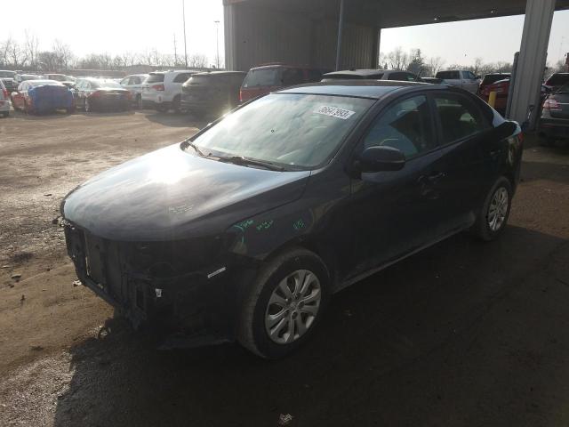 KIA FORTE EX 2013 with VIN KNAFU4A23D5733901 - Photo from auction