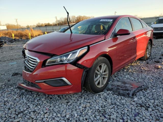 HYUNDAI SONATA SE 2017 with VIN 5NPE24AF0HH451289 - Photo from auction