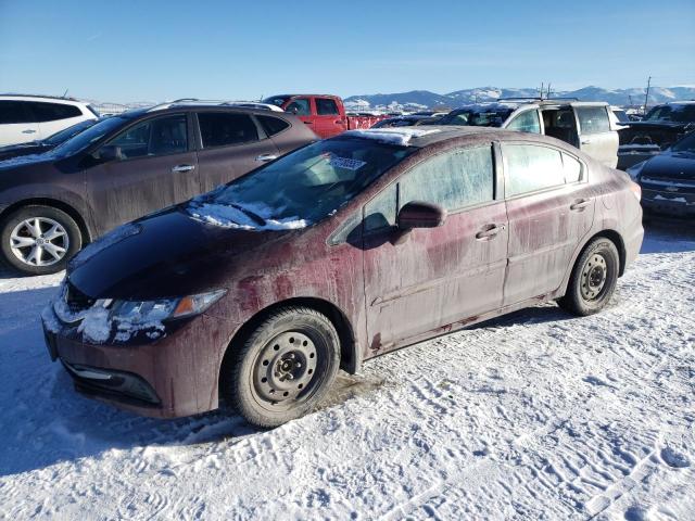 HONDA CIVIC EX 2015 with VIN 2HGFB2F89FH513590 - Photo from auction