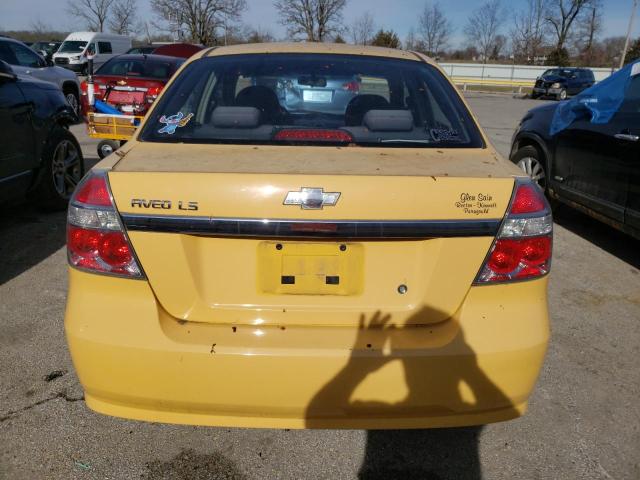 Photo 6 from auction – 2007 CHEVROLET AVEO BASE with VIN KL1TD566X7B047648