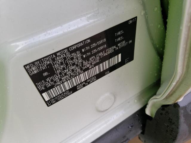 Photo 14 from auction – 2018 TOYOTA RAV4 LIMIT with VIN JTMDFREVXJJ718756