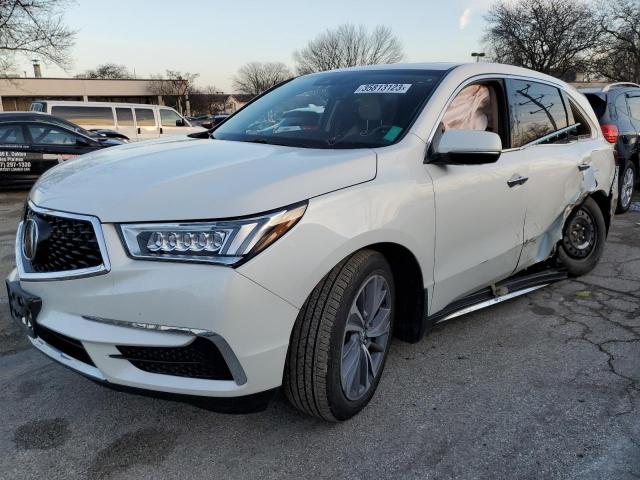 Photo 1 from auction – 2018 ACURA MDX TECHNO with VIN 5J8YD4H51JL001822