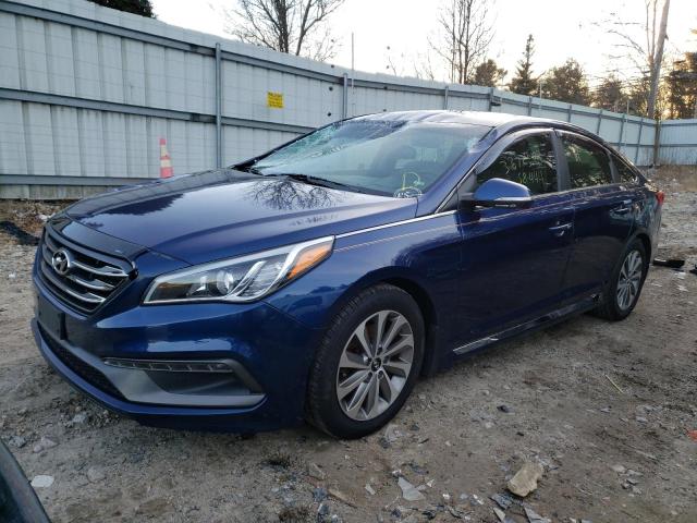 HYUNDAI SONATA SPO 2016 with VIN 5NPE34AF5GH341950 - Photo from auction