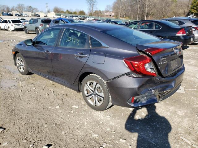 Photo 2 from auction – 2016 HONDA CIVIC LX with VIN 19XFC2F57GE045549
