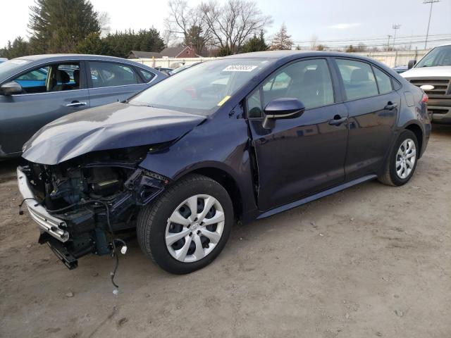 TOYOTA COROLLA LE 2021 with VIN JTDEPMAE7MJ172979 - Photo from auction