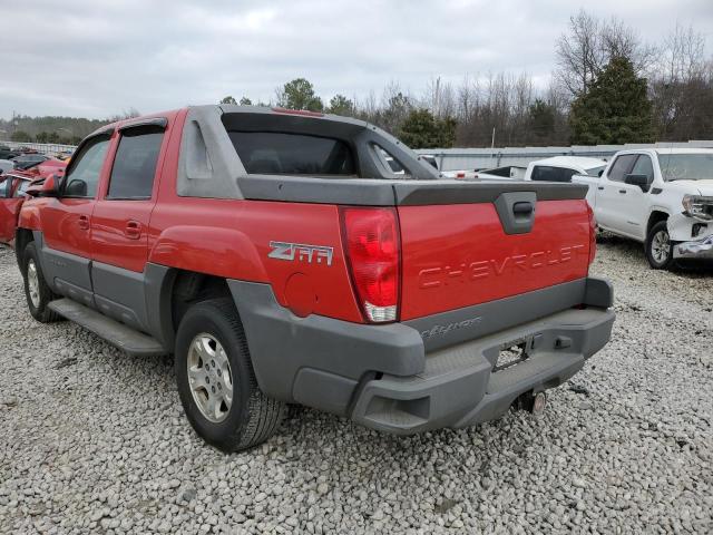 Photo 2 from auction – 2002 CHEVROLET AVALANCHE with VIN 3GNEC13T02G227459
