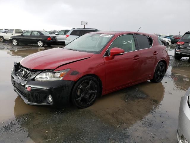 LEXUS CT 200 2011 with VIN JTHKD5BH6B2029134 - Photo from auction