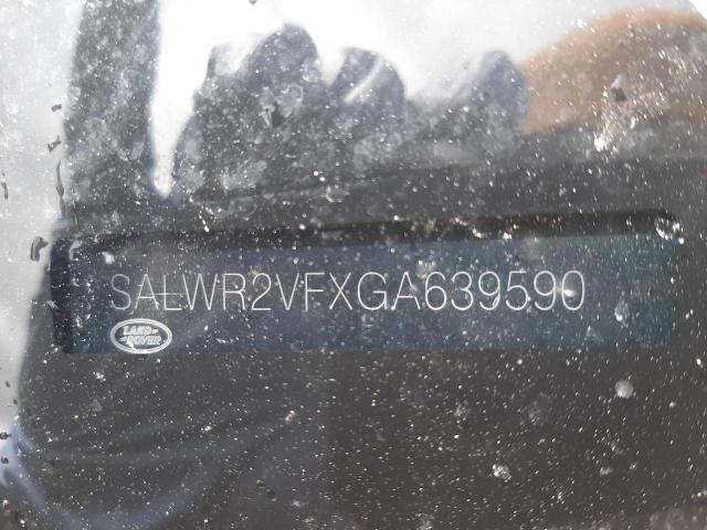 Photo 14 from auction – 2016 LAND ROVER RANGE ROVE with VIN SALWR2VFXGA639590