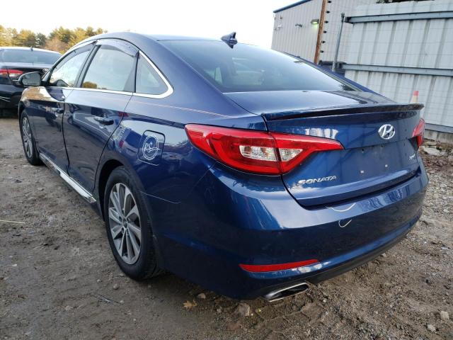 Photo 2 from auction – 2016 HYUNDAI SONATA SPO with VIN 5NPE34AF5GH341950