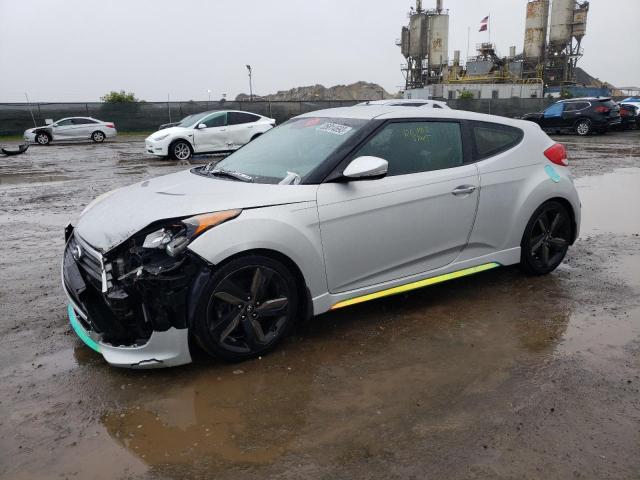 HYUNDAI VELOSTER T 2013 with VIN KMHTC6AEXDU157806 - Photo from auction