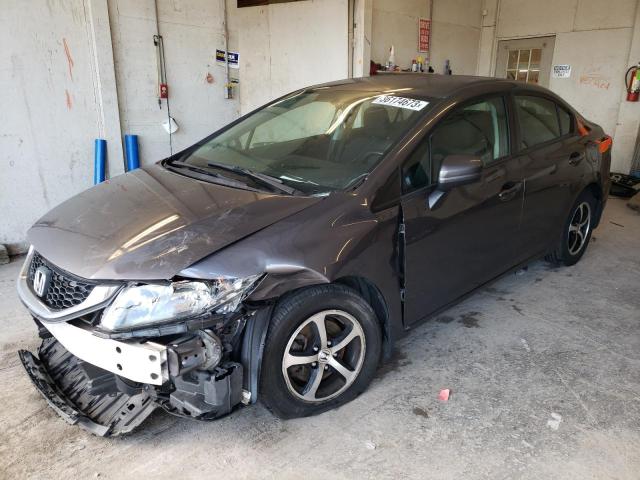 HONDA CIVIC SE 2015 with VIN 19XFB2F73FE087428 - Photo from auction