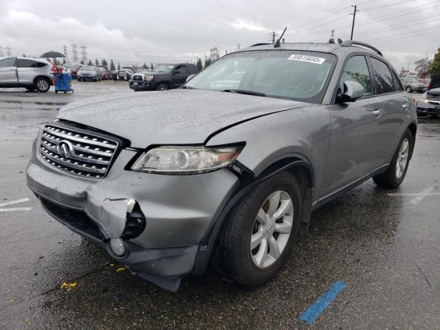 INFINITI FX35 2005 with VIN JNRAS08W75X218636 - Photo from auction