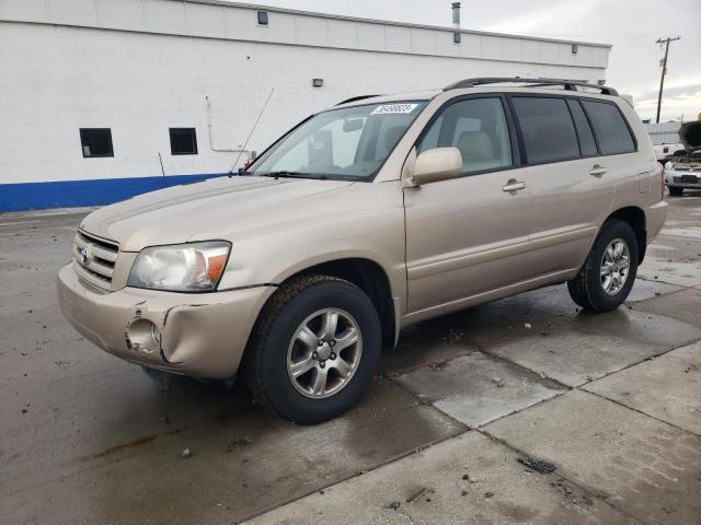 TOYOTA HIGHLANDER 2007 with VIN JTEEP21A270206530 - Photo from auction
