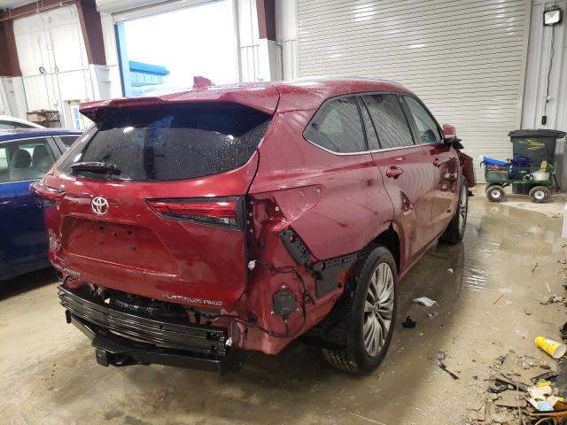 Photo 3 from auction – 2022 TOYOTA HIGHLANDER with VIN 5TDFZRBH5NS176540