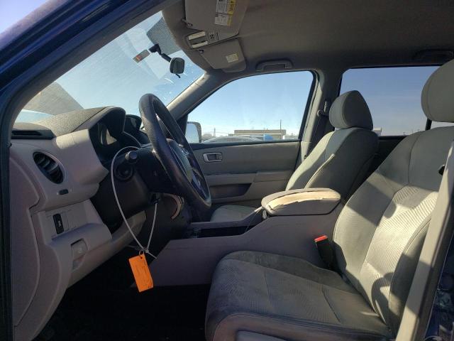Photo 7 from auction – 2013 HONDA PILOT LX with VIN 5FNYF3H25DB025251