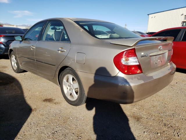 Photo 2 from auction – 2002 TOYOTA CAMRY LE with VIN JTDBF30K820033180