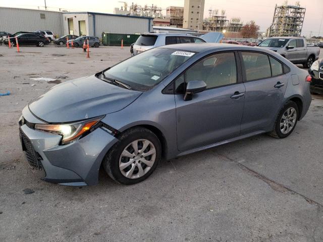 TOYOTA COROLLA LE 2021 with VIN JTDEPMAE9MJ166262 - Photo from auction