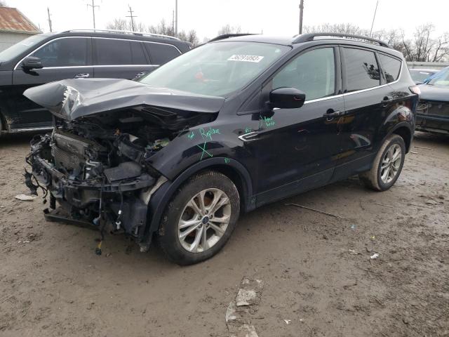 FORD ESCAPE SE 2017 with VIN 1FMCU0GD7HUE22633 - Photo from auction