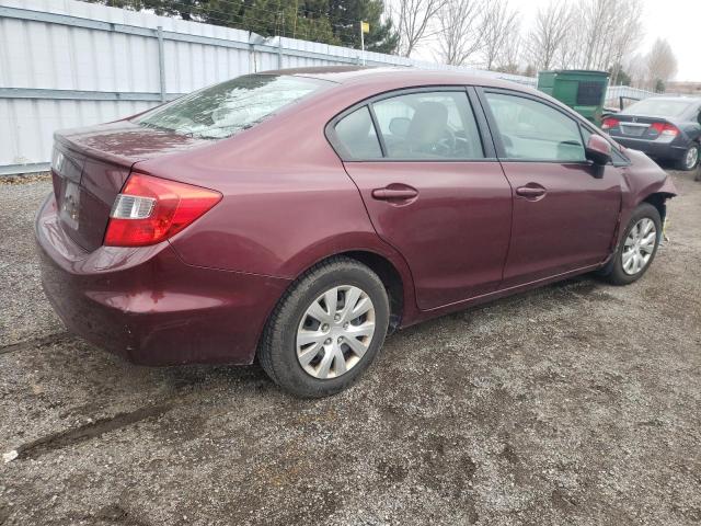 Photo 3 from auction – 2012 HONDA CIVIC LX with VIN 2HGFB2F4XCH034314