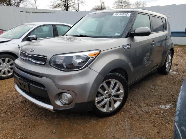 KIA SOUL + 2018 with VIN KNDJP3A5XJ7595959 - Photo from auction