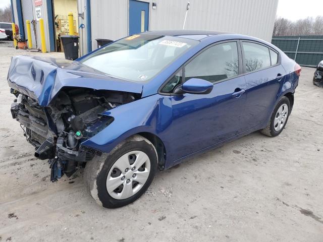 KIA FORTE LX 2018 with VIN 3KPFK4A78JE258363 - Photo from auction