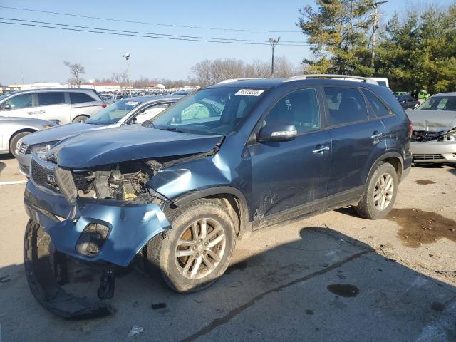 KIA SORENTO LX 2014 with VIN 5XYKTCA61EG437530 - Photo from auction