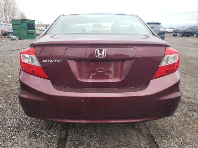 Photo 6 from auction – 2012 HONDA CIVIC LX with VIN 2HGFB2F4XCH034314