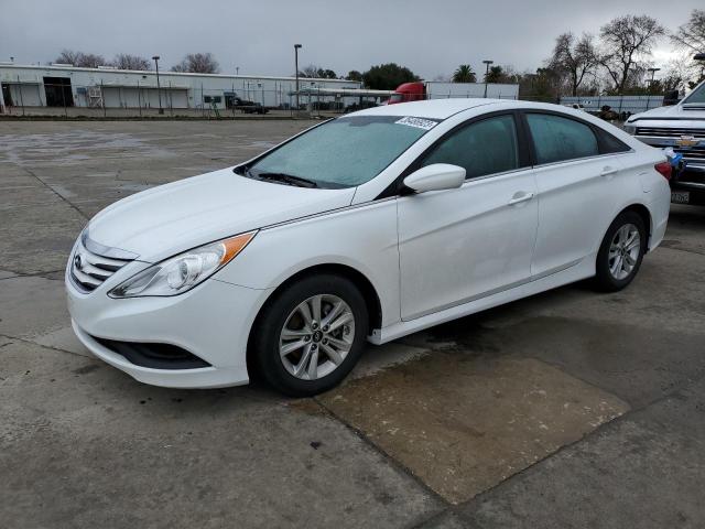 HYUNDAI SONATA GLS 2014 with VIN 5NPEB4AC1EH845496 - Photo from auction