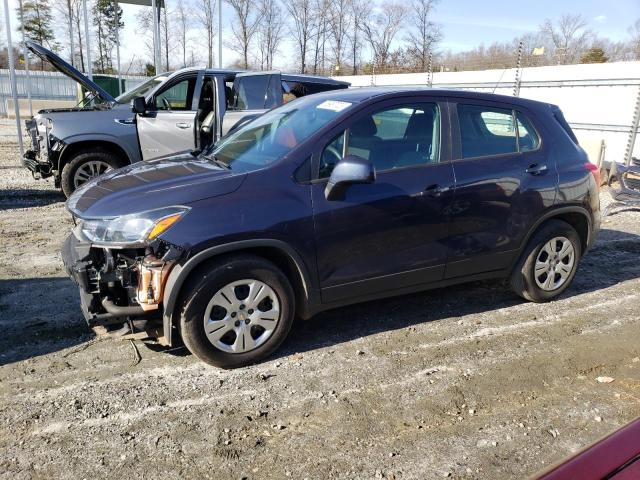 CHEVROLET TRAX LS 2018 with VIN 3GNCJKSB3JL327265 - Photo from auction